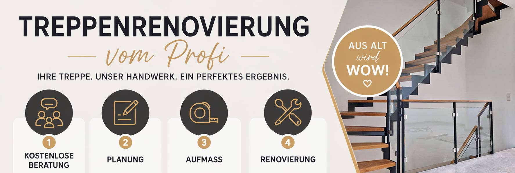 Sonderangebot für einen Stufenaustausch!