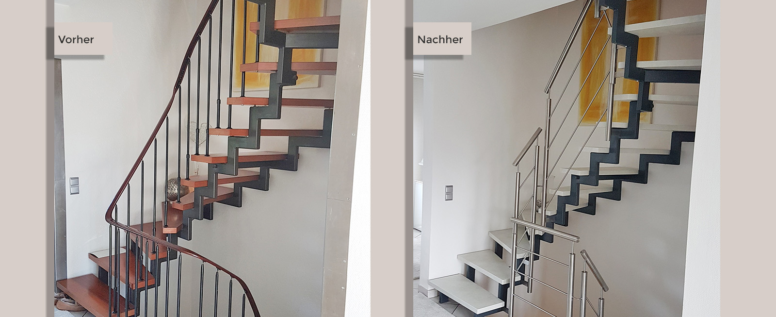 Sonderangebot für einen Stufenaustausch | Moderne VS Treppen in Langenfeld Sonderangebot für einen Stufenaustausch | VS Treppen Langenfeld